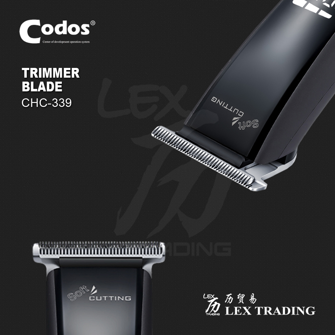 6) Codos CHC-339 Trimmer Blade