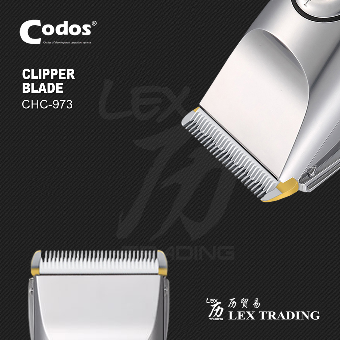 6) Codos CHC-973 Clipper Blade