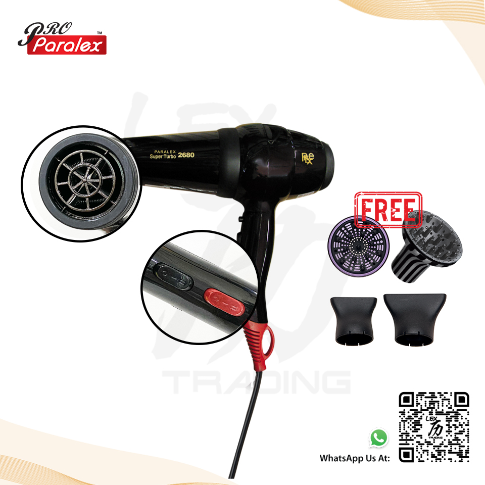 Paralex Hair Dryer 2680 - 2