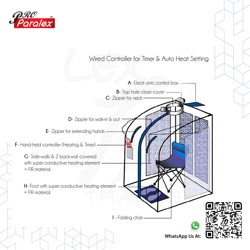 Infrared Canvas Sauna - 6