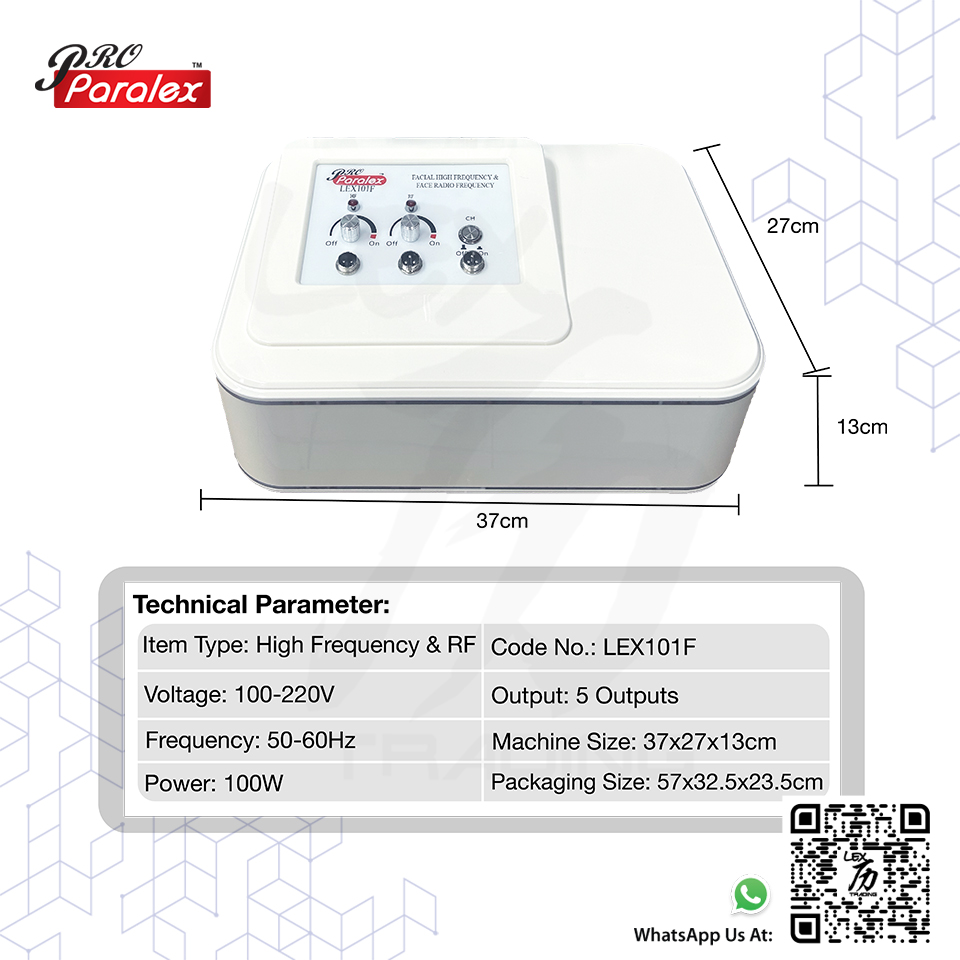 LEX101F Facial High Frequency & RF - 7