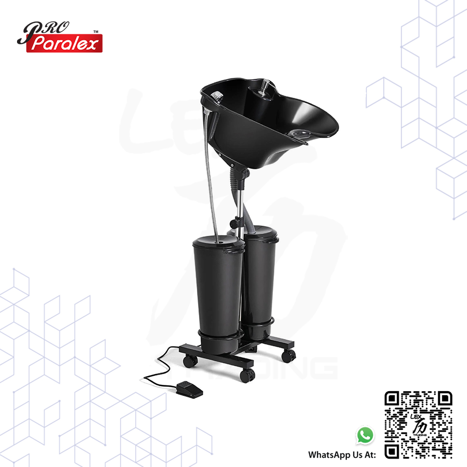 Portable Adjustable Shampoo Bowl with Electric Pump - 1