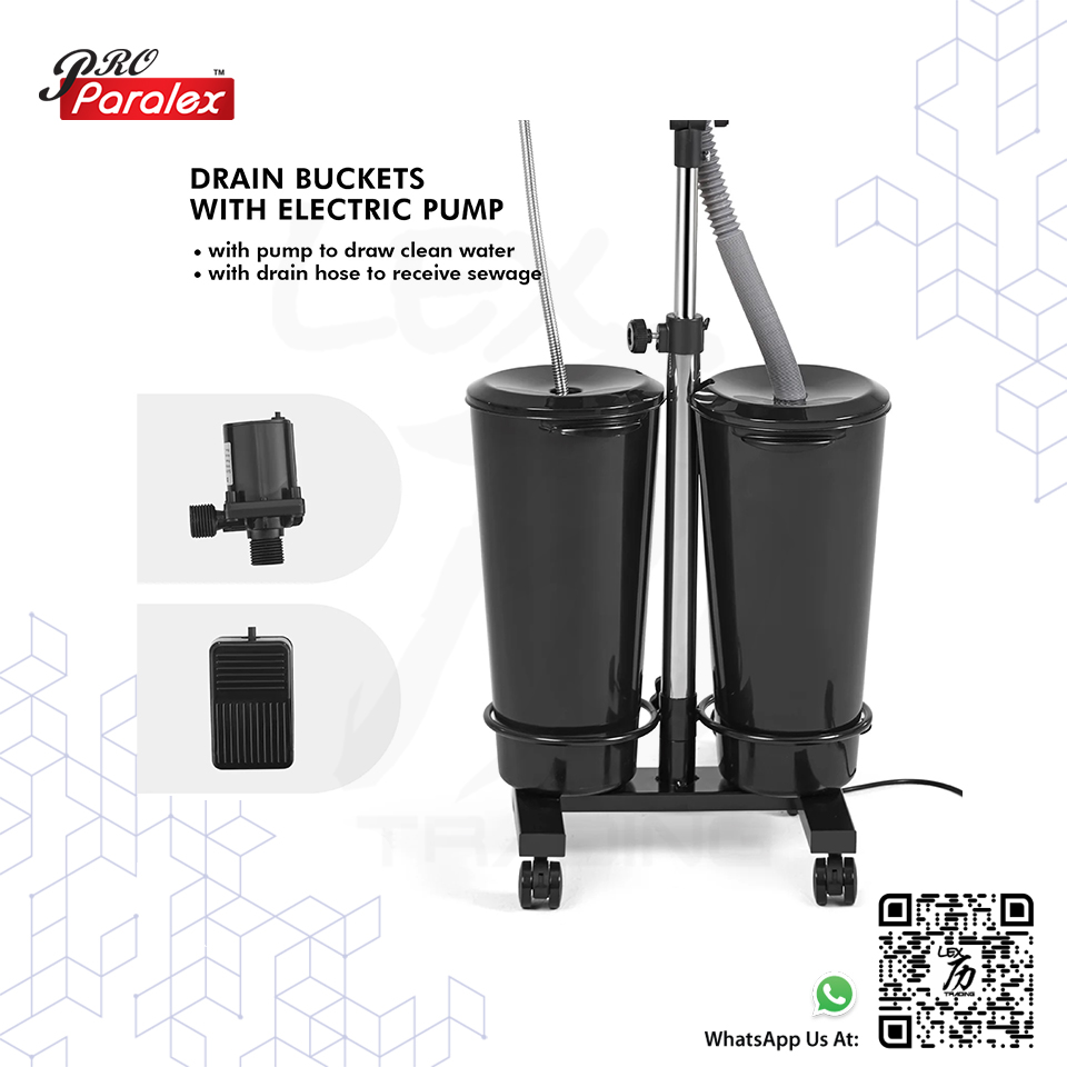 Portable Adjustable Shampoo Bowl with Electric Pump - 4