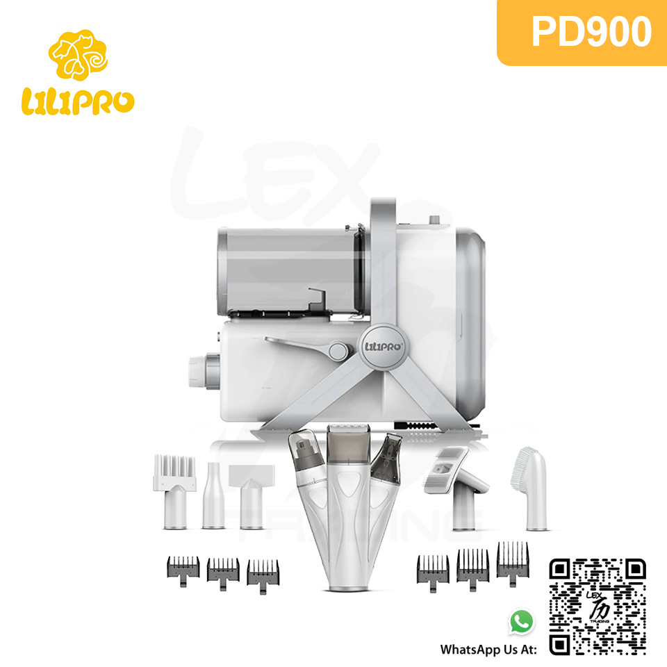 Lilipro 3-in-1 Pet Grooming Vacuum Kit PD900 - 1