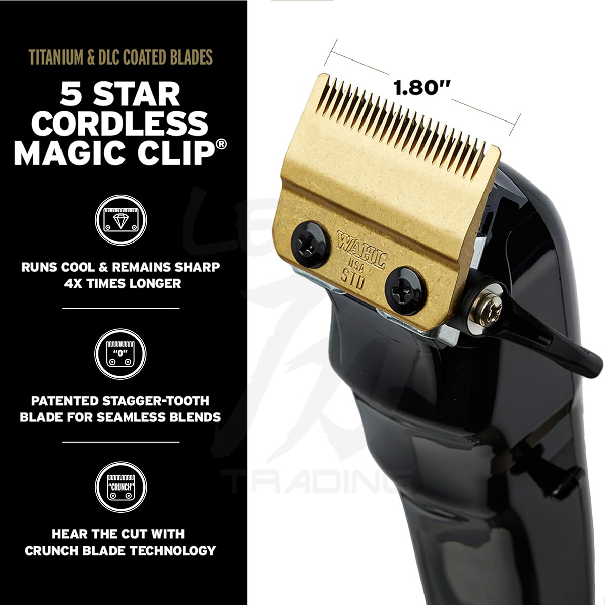 WAHL Barber Combo Cordless (Made in USA)-4