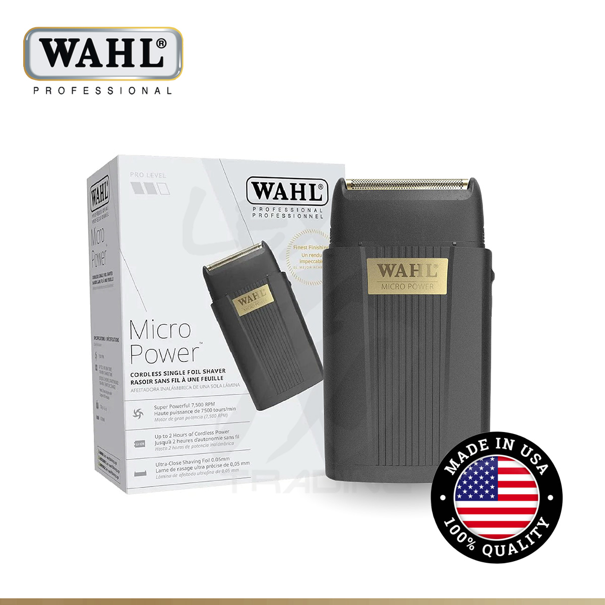 WAHL Micro Power Single Foil Shaver-1