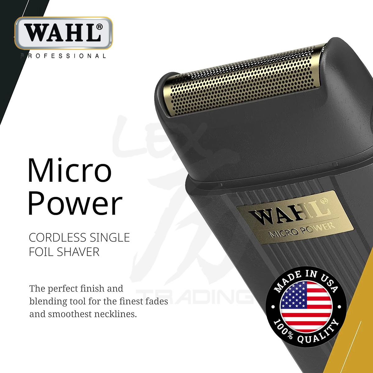 WAHL Micro Power Single Foil Shaver-2