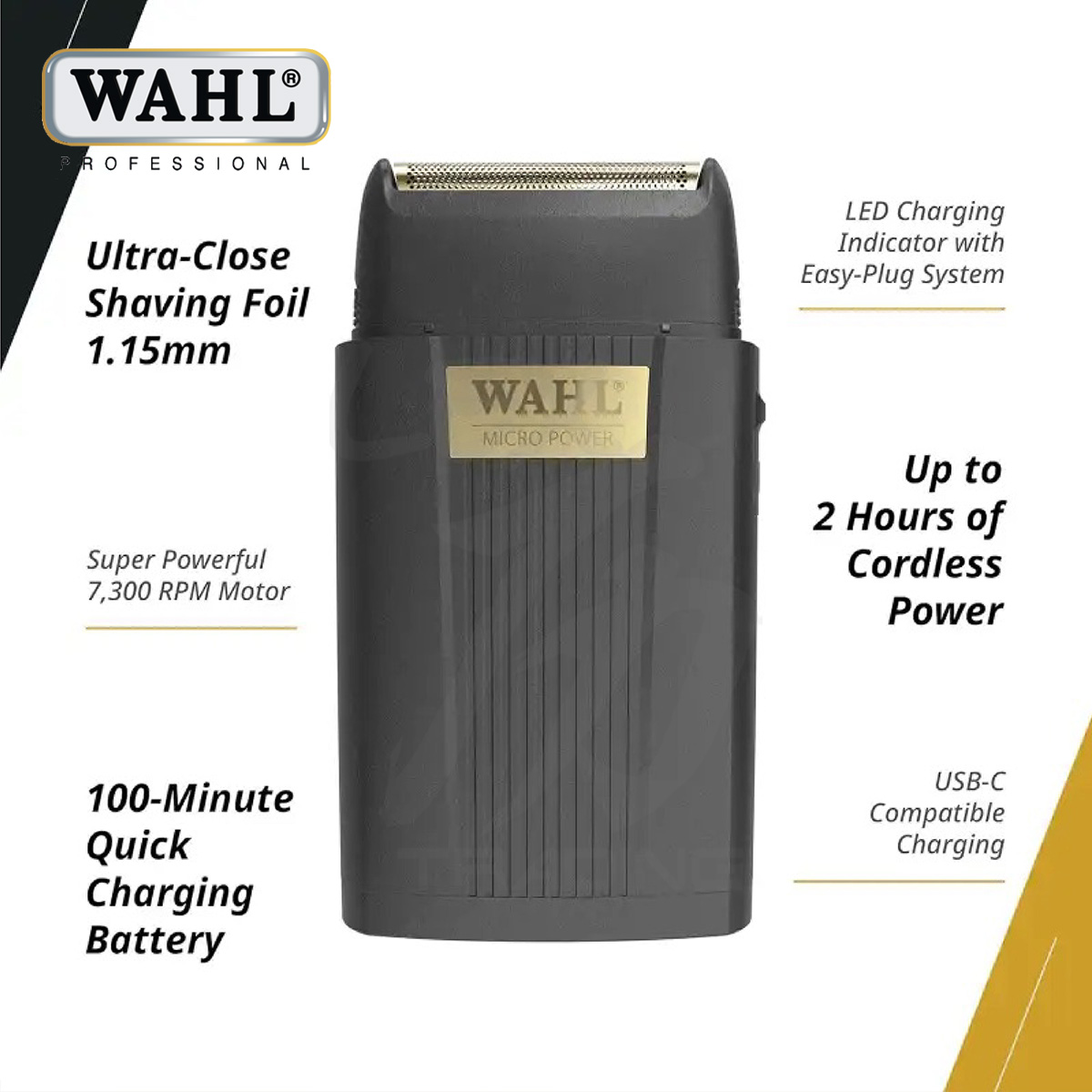 WAHL Micro Power Single Foil Shaver-3