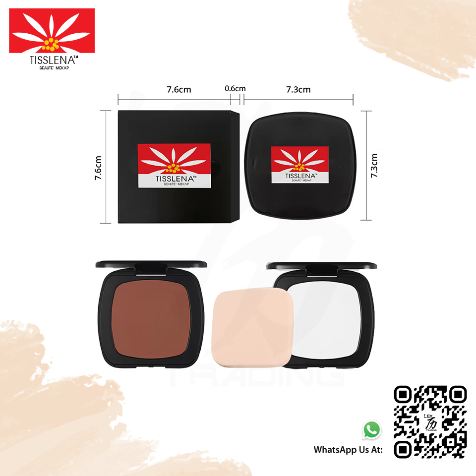 Tisslena Matte Finish Compact Powder - 3