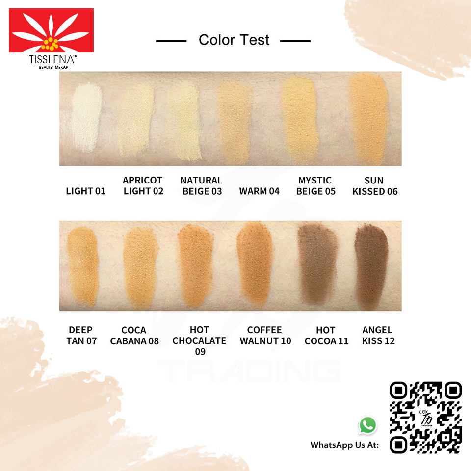 Tisslena Matte Finish Compact Powder - 6