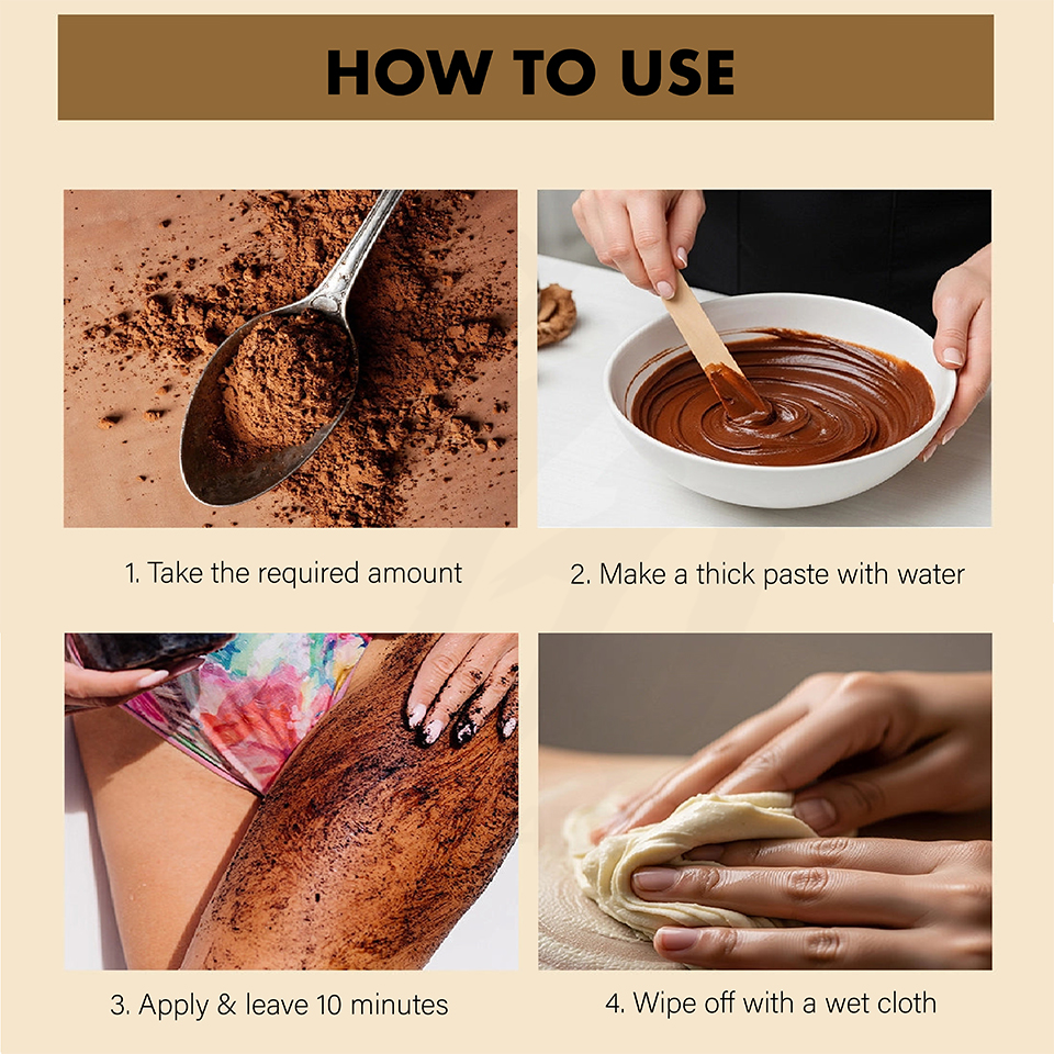 Tisslena Chocolate Body Mask (POWDER) - 3