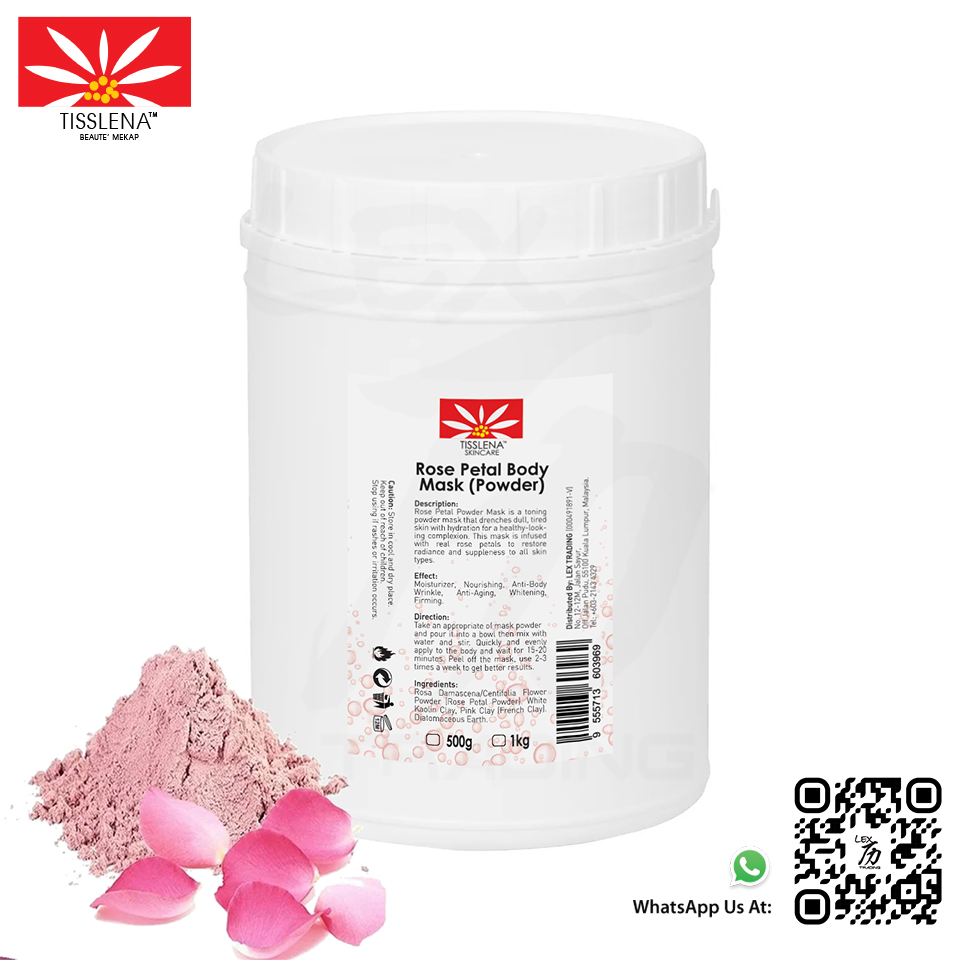 Tisslena Rose Petal Body Mask (Powder) - 2