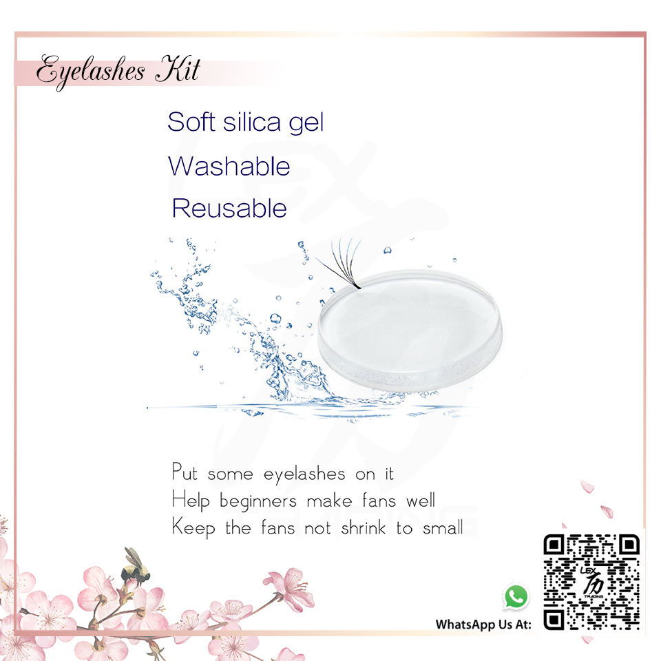 Eyelashes silicone pads for flowering - 5