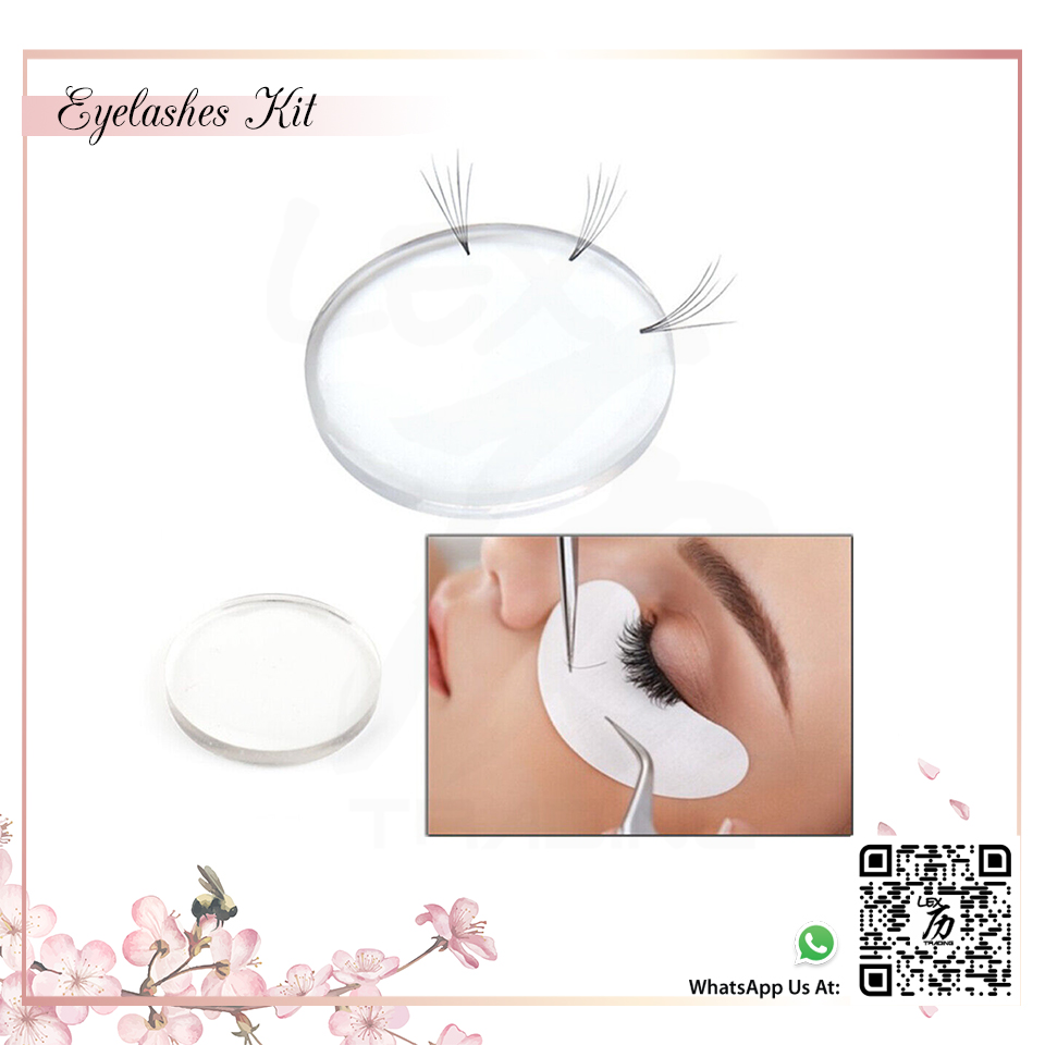 Eyelashes silicone pads for flowering - 8