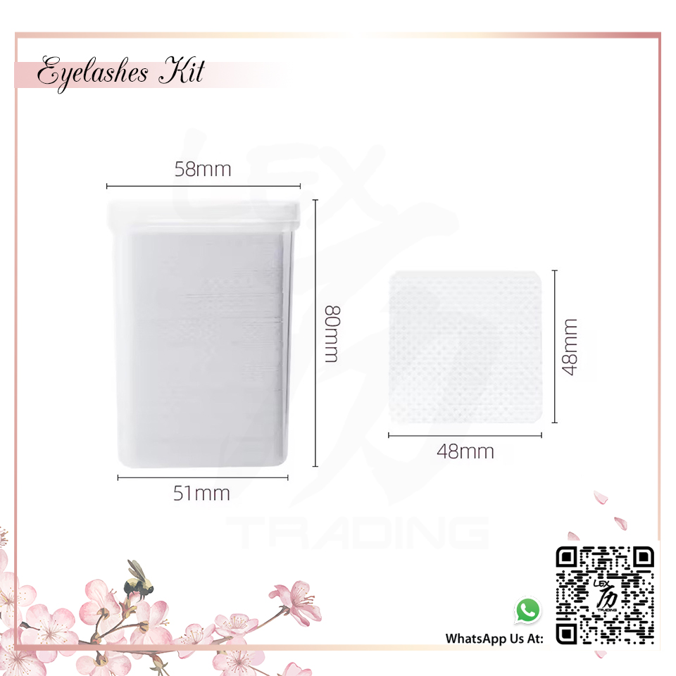 Lash Glue Cleaning Wipes - 10