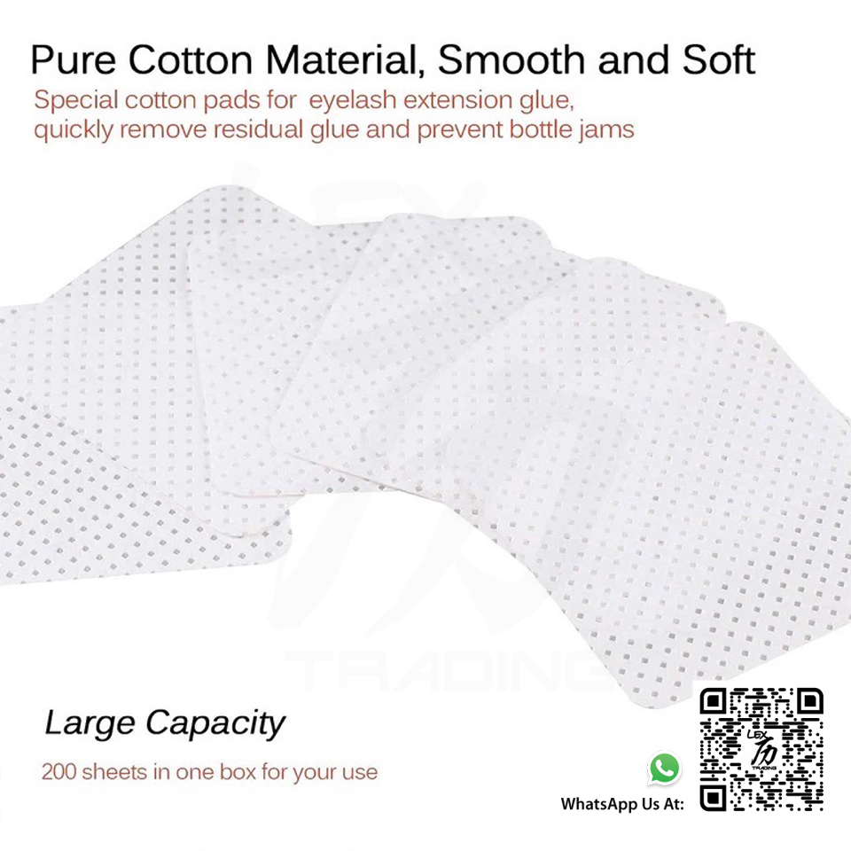 Lash Glue Cleaning Wipes - 2