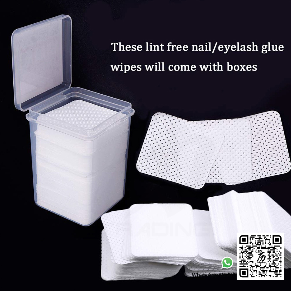 Lash Glue Cleaning Wipes - 9