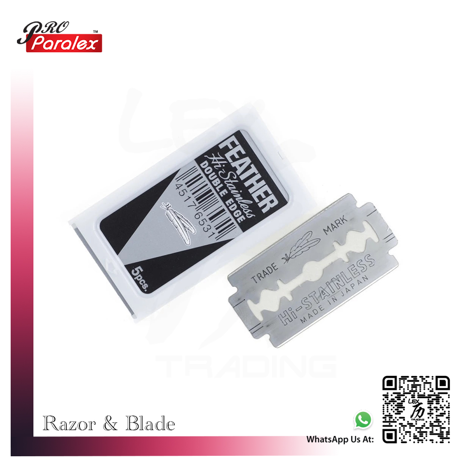 FEATHER Double Edge (RM8) (10stock) - 1
